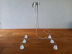Hanglamp met 6 kelkjes, Huis en Inrichting, Lampen | Hanglampen, Ophalen, Zo goed als nieuw, 75 cm of meer