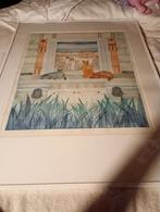 Poesen schilderij, Ophalen