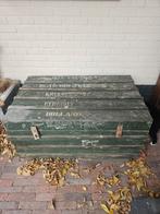 Oude Houten Kist - scheepskist, Ophalen