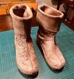 Sanita Klomplaarsjes ruw Suède Lichtbruin Maat 39, Bruin, Verzenden, Lage of Enkellaarzen, Gedragen