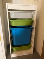 IKEA Trofast opbergmeubel met 4 bakken, Huis en Inrichting, Kasten | Ladekasten, Ophalen, Gebruikt, 25 tot 50 cm, Minder dan 100 cm