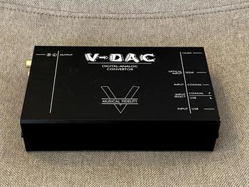 V-DAC Digital-Analog Converter van Musical Fidelity beschikbaar voor biedingen