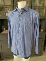 Blauw geblokt Overhemd Maison de Bonneterie maat 40 M, Maison de Bonneterie, Douwenmaat 8-3 Meppel, Info@again.nu, Blauw