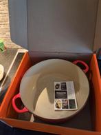 le creuset 28 cm braadpan gietijzer, Huis en Inrichting, Keuken | Potten en Pannen, Ophalen of Verzenden, Zo goed als nieuw, Gietijzer