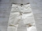 Zara witte broek met gaten maat 44, Zara, Verzenden, Wit, Nieuw