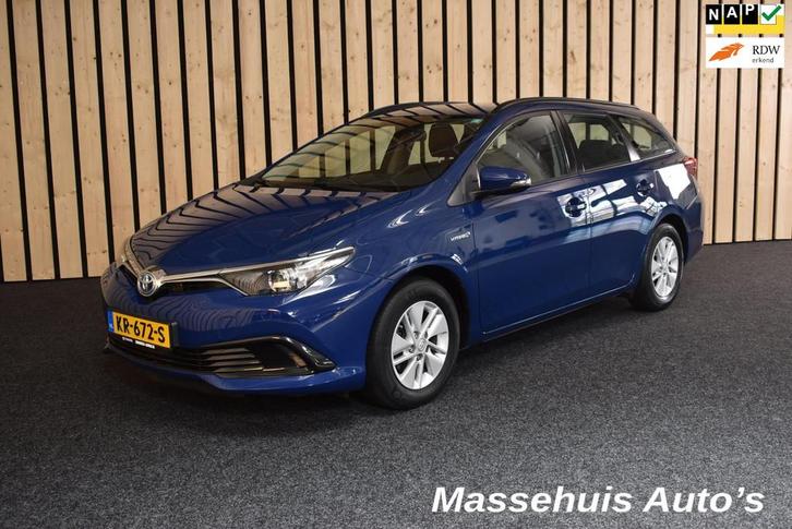 Toyota Auris Touring Sports 1.8 Hybrid Now 1e eig. Trekhaak, Auto's, Toyota, Bedrijf, Te koop, Auris, ABS, Airbags, Airconditioning
