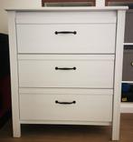 IKEA Hemnes Ladekast Wit, Ophalen, 100 tot 150 cm, Zo goed als nieuw, 3 of 4 laden