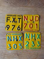 Verzekeringplaatjes, brommer plaatjes bromfietsplaatjes, Verzamelen, Ophalen of Verzenden, Overige typen