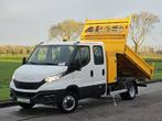 IVECO DAILY 35C14 dub.cab kipper kist!, 2796 kg, 136 pk, Gebruikt, Euro 6