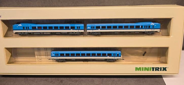 Minitrix 12865 koploper KLM nieuwstaat ovp!, Hobby en Vrije tijd, Modeltreinen | N-Spoor, Zo goed als nieuw, Locomotief, Gelijkstroom