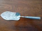 Verzilverde antieke taart - visschep, Ophalen of Verzenden
