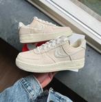 Nike x Stussy Air Force 1 Low “Fossil” 36, Ophalen of Verzenden, Nieuw, Beige, Sneakers of Gympen
