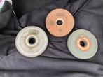 Slijpstenen 3stuks grof fijn en superfijn 150x 20 x gat 31mm, Ophalen, Zo goed als nieuw, 1000 watt of meer, Werkbankslijpmachine