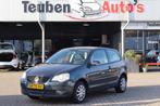 Volkswagen Polo 1.2 Optive Airco, Elektrische ramen, APK tot, Auto's, Voorwielaandrijving, Elektrische ramen, Stof, Blauw