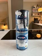 Histor Perfect finish houtlak mat Royal Blue 2 x1,25L, Blauw, Ophalen of Verzenden, Zo goed als nieuw, Lak