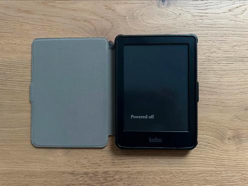 Kobo Clara HD E-reader + hoes, Computers en Software, E-readers, Zo goed als nieuw, 6 inch of minder, 8 GB, Touchscreen, Wi-Fi