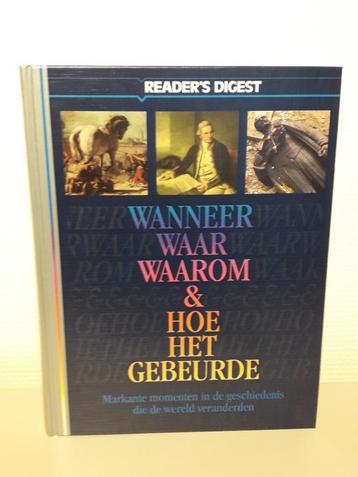 Boek Wanneer Waar Waarom & Hoe het gebeurde beschikbaar voor biedingen