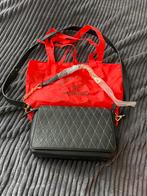 Nieuwe orginele zwart leren handtas van valentino, Overige merken, Zwart, Nieuw, Ophalen of Verzenden