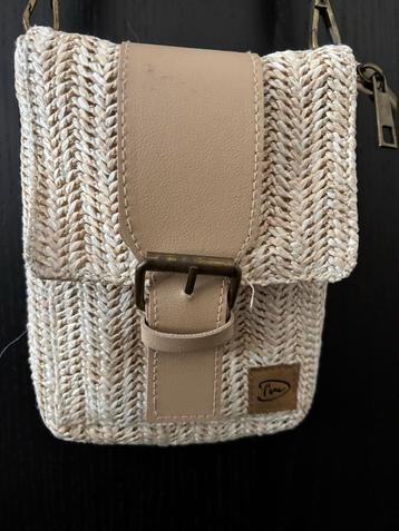 Beige Schoudertasje beschikbaar voor biedingen