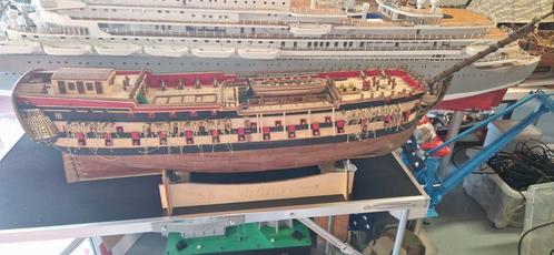 Modelschip Spaans linieschip, Hobby en Vrije tijd, Modelbouw | Boten en Schepen, Zo goed als nieuw, Overige merken, Ophalen