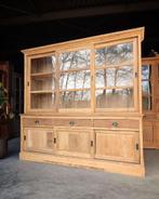 Teak Buffetkast | Servieskast | Boekenkast | Vitrine #2701, Niet ingevuld, Gebruikt, Met deur(en), 200 cm of meer