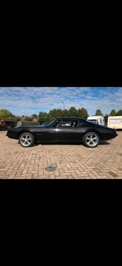 Pontiac 1974 Zwart, Auto's, Pontiac, Particulier, Firebird, Lichtmetalen velgen, Radio, Sportstoelen, Benzine, Coupé, Automaat
