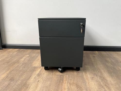 Metalen ladeblok dossierlade antraciet, Huis en Inrichting, Kasten | Ladekasten, Zo goed als nieuw, Minder dan 100 cm, Minder dan 50 cm