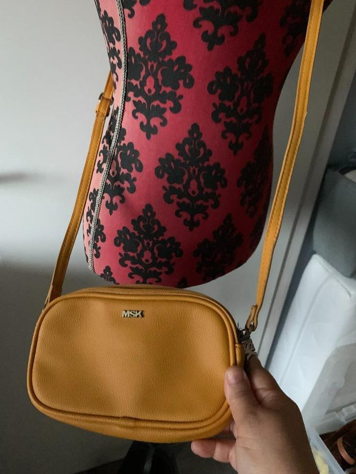 MSK klein dames crossbody/schoudertasje(nr.21 D4), Sieraden, Tassen en Uiterlijk, Tassen | Damestassen, Gebruikt, Schoudertasje