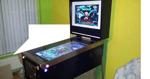 Visual Pinball flipperkast., Verzamelen, Automaten | Flipperkasten, Gebruikt, Overige soorten, Flipperkast, Overige merken, Ophalen