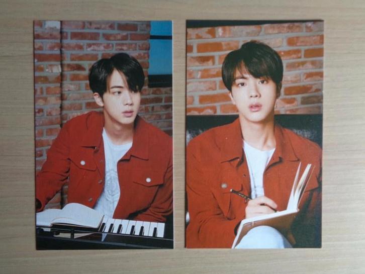 BTS Jin Mediheal postcard set, Verzamelen, Muziek, Artiesten en Beroemdheden, Zo goed als nieuw, Foto of Kaart, Ophalen of Verzenden