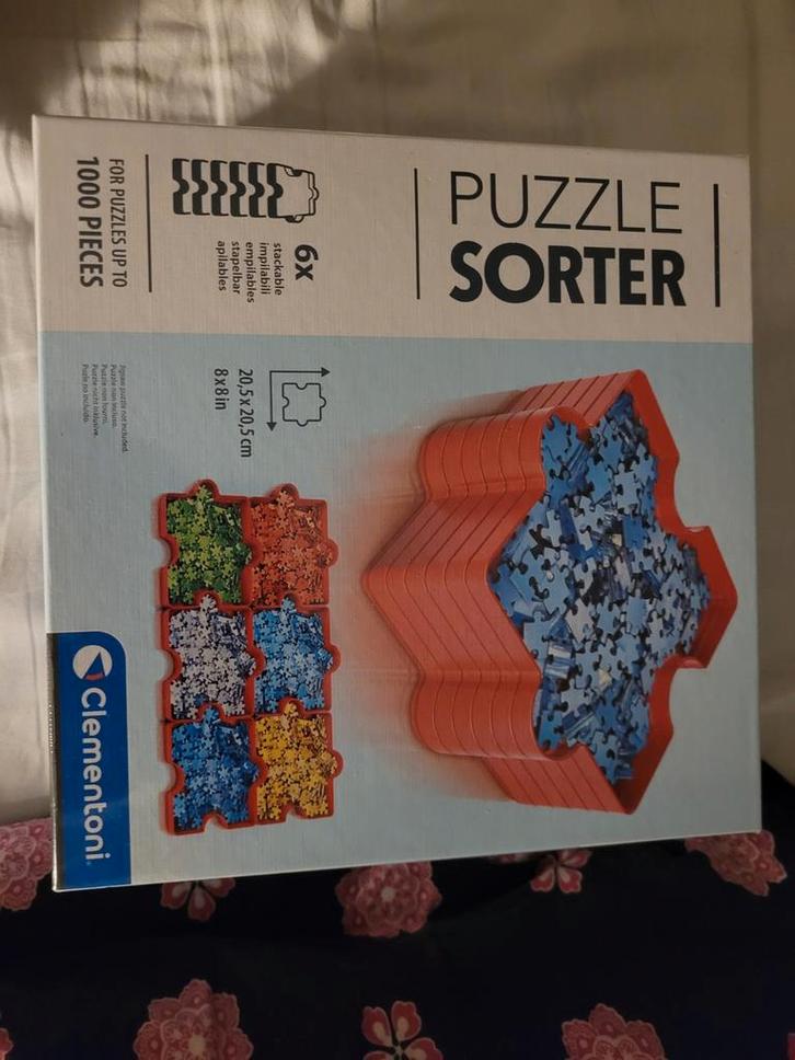 Clementoni Puzzel Sorteerder - Nieuw in Doos, Hobby en Vrije tijd, Denksport en Puzzels, Nieuw, Legpuzzel, 500 t/m 1500 stukjes