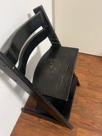 Stokke Tripp Trapp Zwart, Kinderen en Baby's, Kinderstoelen, Ophalen of Verzenden, Gebruikt, Meegroeistoel