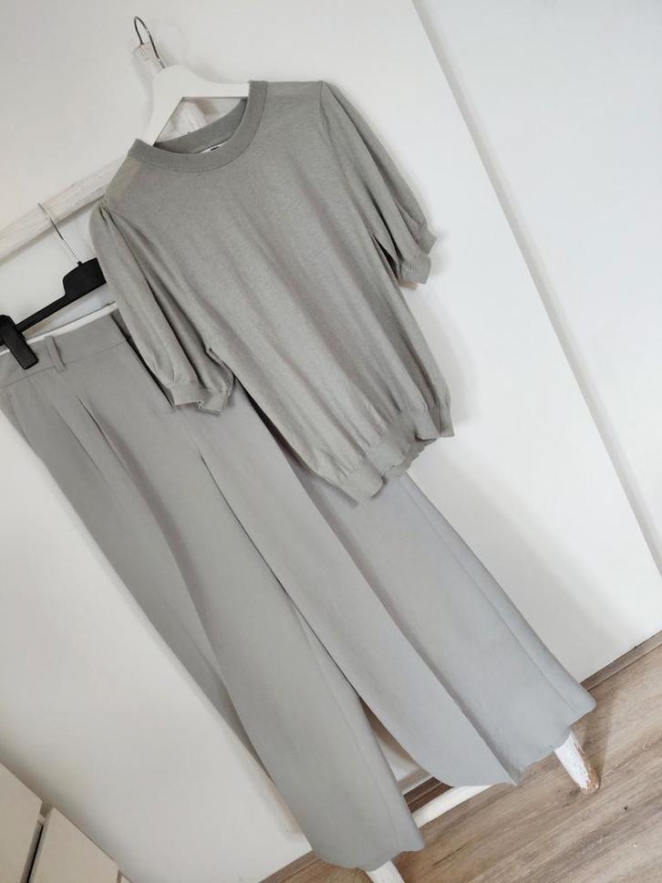 WE Studio SET Cashmere trui & pantalon L42 NW169,-, Kleding | Dames, Truien en Vesten, Zo goed als nieuw, Ophalen of Verzenden