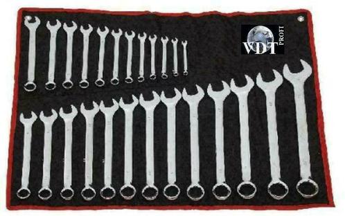 Zeer uitgebreide ring / steek sleutel set 26 delig, Auto diversen, Autogereedschap, Nieuw, Ophalen of Verzenden