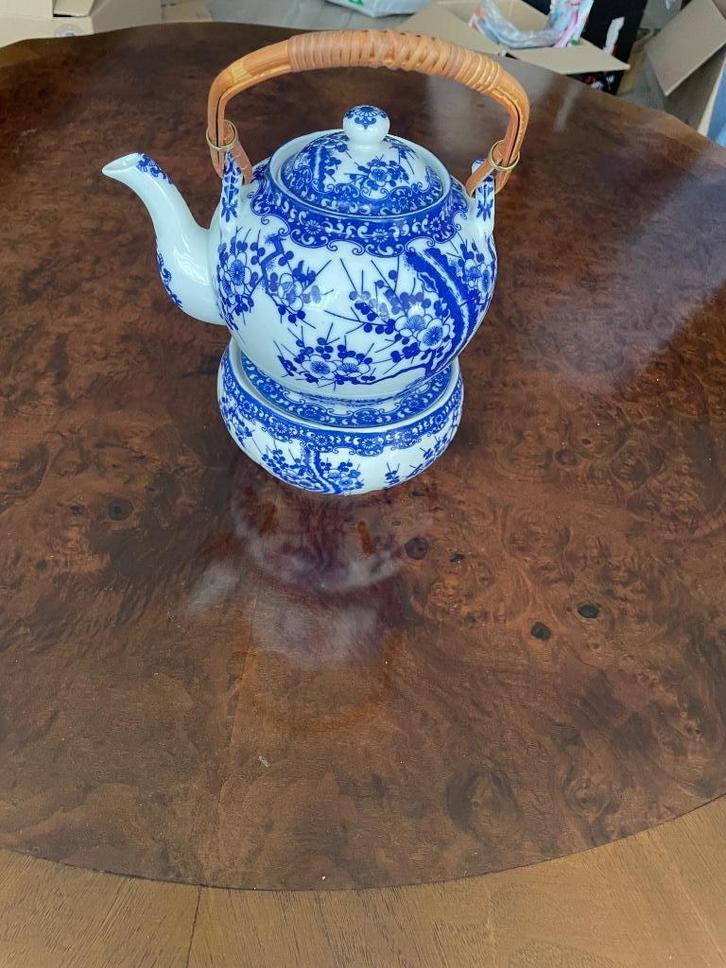 Prachtig Japans Porseleinen Theeservies - Onbeschadigd, Antiek en Kunst, Antiek | Servies compleet, Ophalen