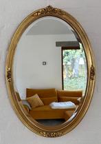 Leuke goudkleurige ovale spiegel, Ophalen, Ovaal, Minder dan 50 cm, Minder dan 100 cm