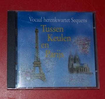Vocaal herenkwartet Sequens Tussen Keulen en Parijs uit 1996 beschikbaar voor biedingen