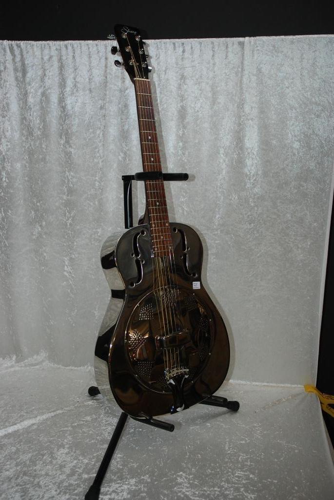 Sharp Resonator gitaar akoestisch   <25252015>, Muziek en Instrumenten, Instrumenten | Onderdelen, Gebruikt, Akoestische gitaar