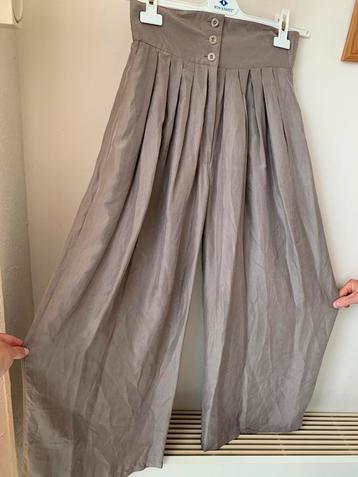Damesbroek Clasen maat 40 beige taupe beschikbaar voor biedingen