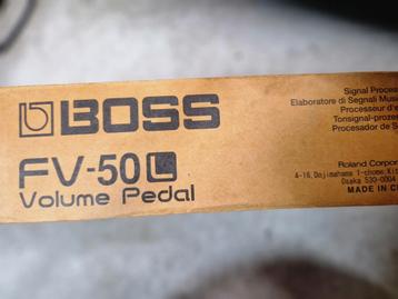 Boss FV-50L Volume Pedaal  Nieuw in doos beschikbaar voor biedingen