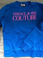 Versace Couture Sweater (S), Versace, Gedragen, Blauw, Maat 38/40 (M)
