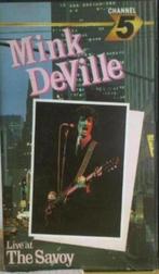 VHS: Mink DeVille – Live At The Savoy, Alle leeftijden, Verzenden, Zo goed als nieuw