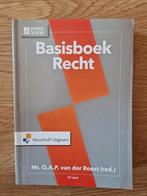 Basisboek recht, Ophalen of Verzenden, Gelezen, Economie en Marketing