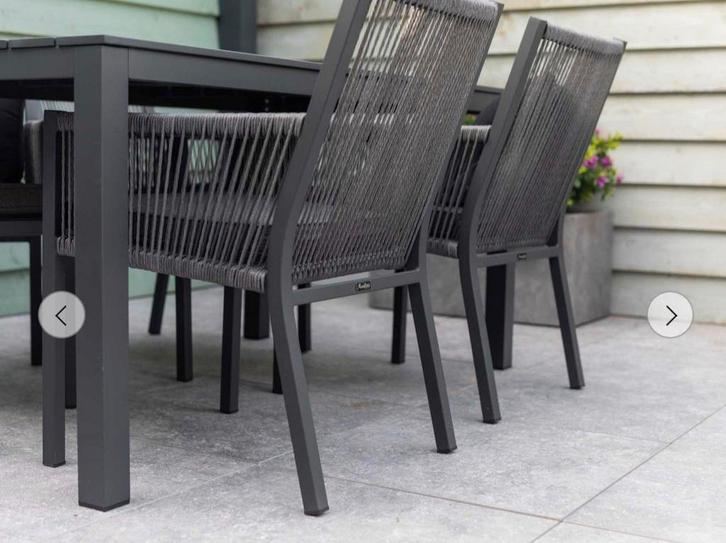 Zes zo goed als nieuwe tuinstoelen, Tuin en Terras, Tuinstoelen, Zo goed als nieuw, Ophalen