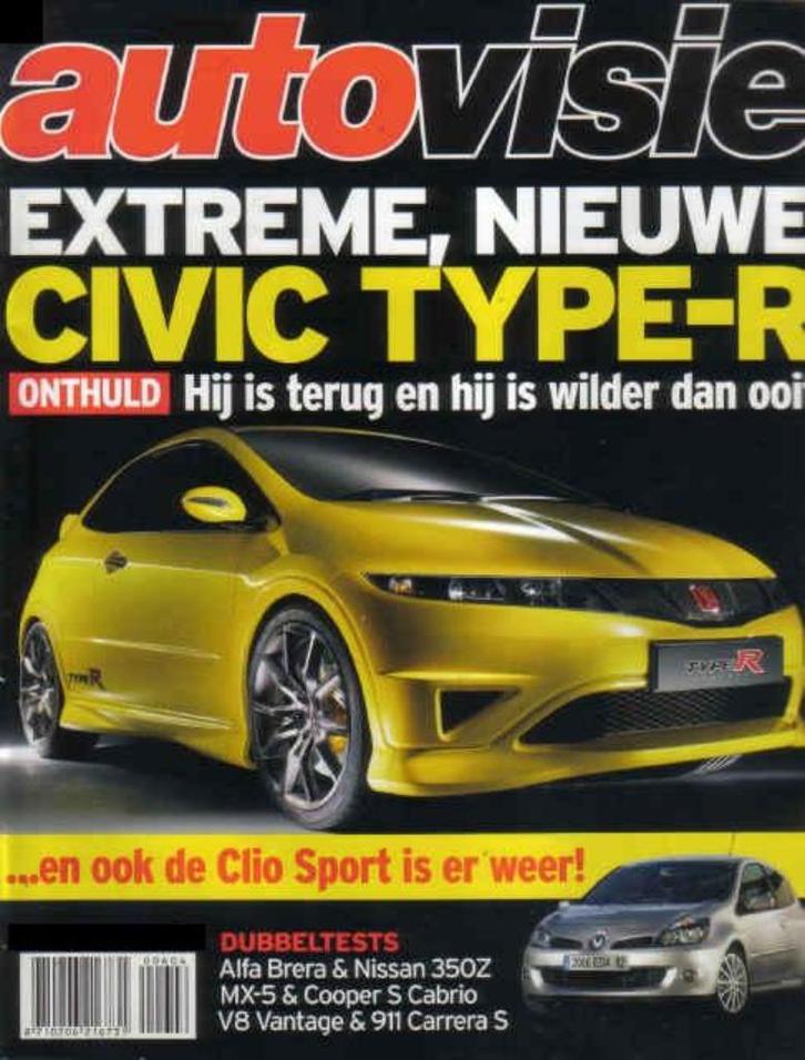 Autovisie 6 2006 : Messerschmitt - Alfa Romeo Brera - Mazda, Boeken, Auto's | Folders en Tijdschriften, Gelezen, Algemeen, Ophalen of Verzenden