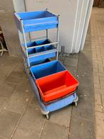Numatic poetskar, Ophalen, Dweilemmer, -bak, of -wagen