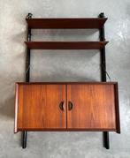 Mooie gebruikte vintage staat, Ophalen, Met deur(en), 100 tot 150 cm, Teakhout