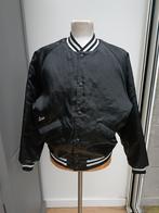 Vintage King Louie Baseball Jas, Maat 38/40 (M), Zwart, Ophalen of Verzenden, King Louie