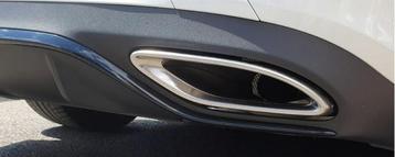 uitlaaten mercedes uitlaat chroom w205 w213 x253 glc gle 177 beschikbaar voor biedingen