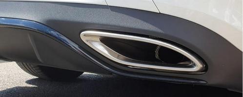 uitlaaten mercedes uitlaat chroom w205 w213 x253 glc gle 177, Auto diversen, Tuning en Styling, Ophalen of Verzenden